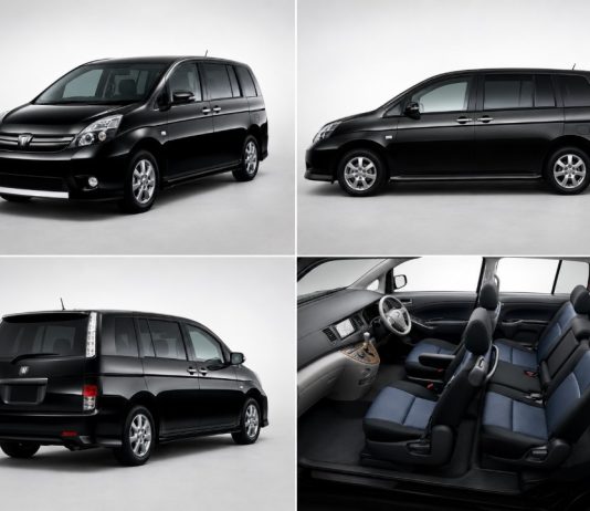 Toyota Isis из Японии семиместный минивэн с панорамной дверью и ценой около миллиона toyota isis купить